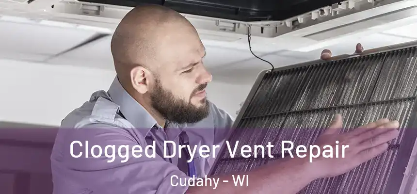 Clogged Dryer Vent Repair Cudahy - WI